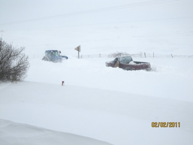 Stranded car